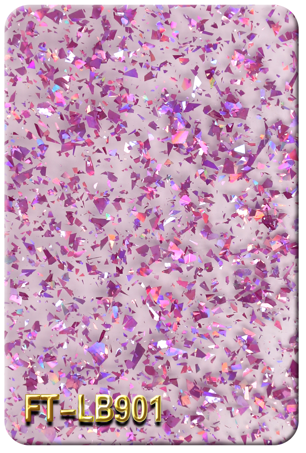 亞克力蔥粉不規則半透系列系列FT-LB901